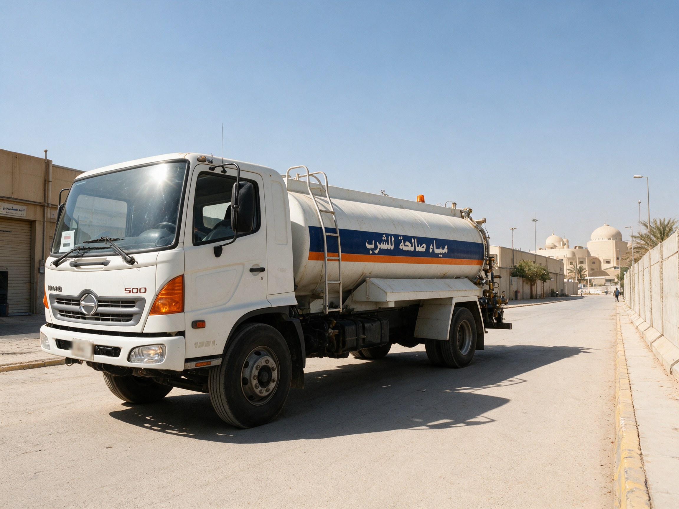 صهريج ماء 18 طن شرق الرياض