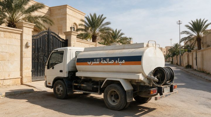 وايت موية 6 طن شمال الرياض لتعبئة خزانات الفلل